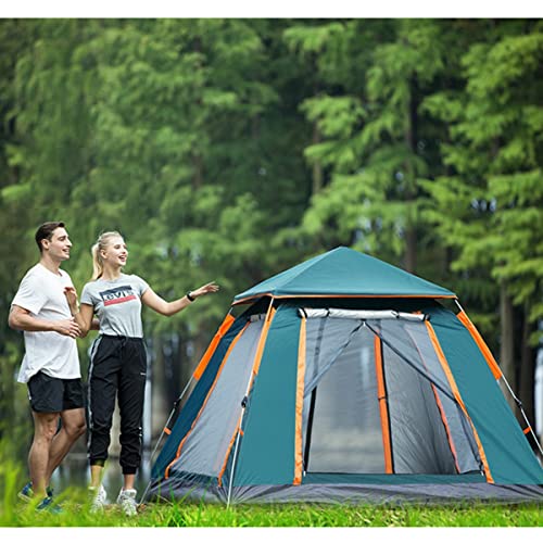 Carpa para 5-6 personas, portátil para camping y fiesta miniatura 6