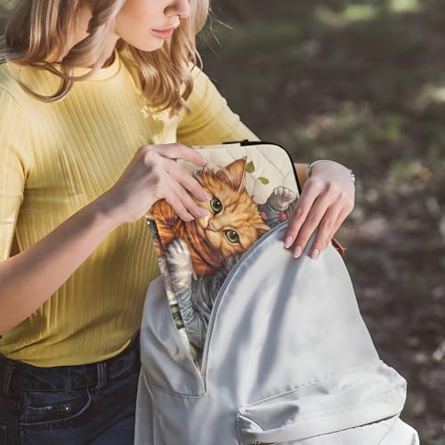 Funda para portátil 13-14 pulgadas con diseño de gatitos impermeable miniatura 6