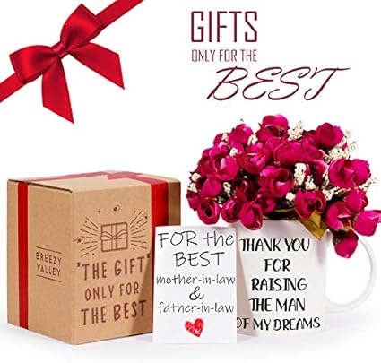 Mother In Law Gifts From Daughter In Law Mothers Day Gifts For Mother In Law Birthday Gifts Fathers Day Gifts For Father In Law Funny Mother In Law Coffee Mug Christmas Gift