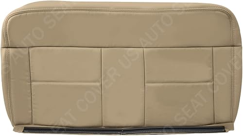 Cubierta trasera de piel para el conductor Tan 2005 2006 2007 2008 Compatible con Ford F150 Lariat