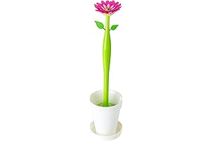 Vigar Flower Power Toilet Brush and Holder Set