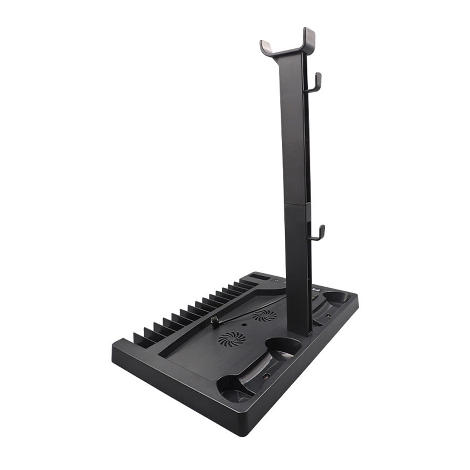 Umfassender Kühldock-Konsolen-Aufbewahrungsständer (mit Ladestation), Headset-Zubehör-Ständer für P5-Konsole