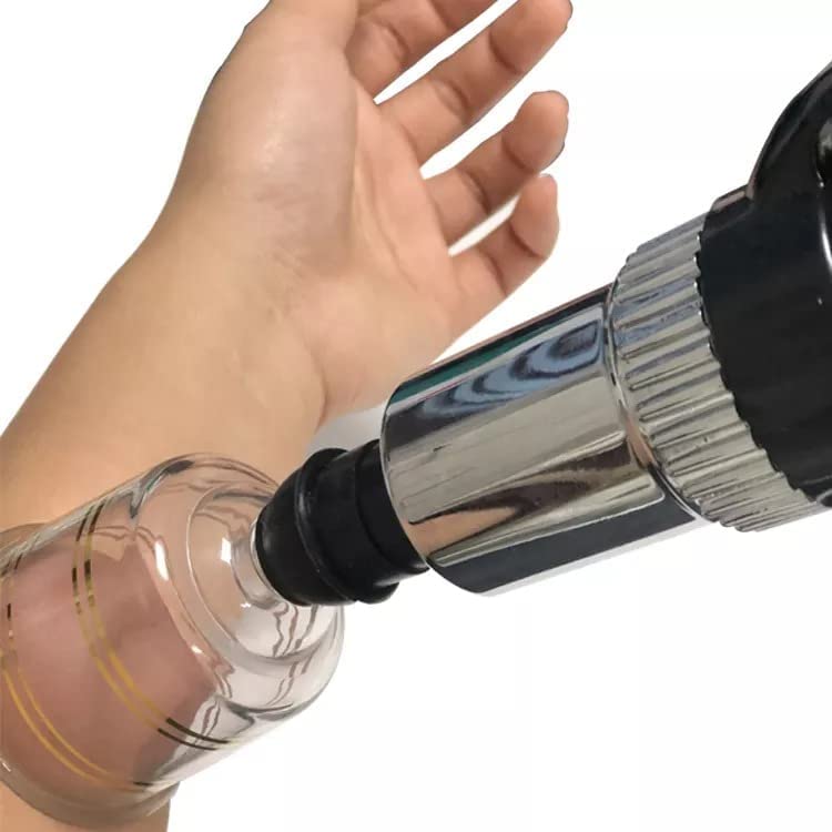 Image of NEW Professional korean Vacuum Cupping Set With Cupping Gun Portable Body Relaxation Massage Therapy Kit Chinese Cuping Cups Set of 19 Cups