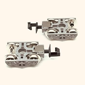 Amazon | チキ5500用 台車 2個入り グレー色台車枠/銀色車輪仕様