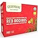 Cederberg Tea Company Organic Herbal Teas Red Rooibos 100 count & Lemon Honeycomb Rooibos Tea 30 count Bundle - 130 Tea Bags