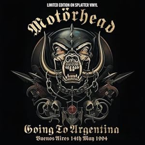 Going To Argentina Black & Orange Splatter