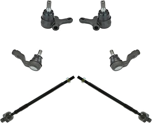 TRQ Kit de dirección delantera y suspensión de rótula compatible con Mazda Miata 1990-1997