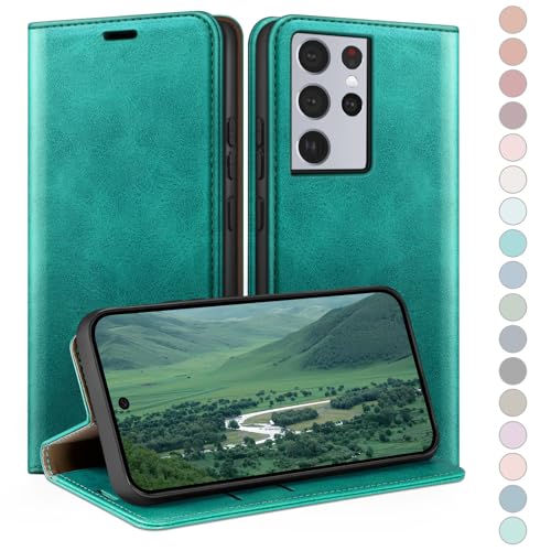 Coque Samsung Galaxy S21 Ultra avec RFID blocage et fentes cartes