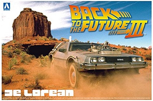 Regreso al Futuro III Maqueta 1/24 Delorean LK Coupe & Railroad