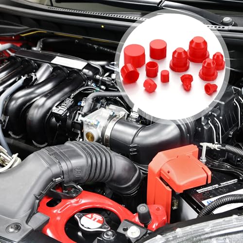 Image of Tallew 144 Pcs Plastic Caps and Plugs Automotive Plug and Cap Kit
