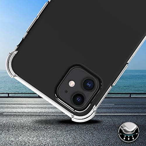 Migeec for iPhone 11 Case - Crystal Clear Hybrid Material Covers Air Cushion Gel Bumper Technology Full Protection Phone cases for iPhone 11 6.1 inch