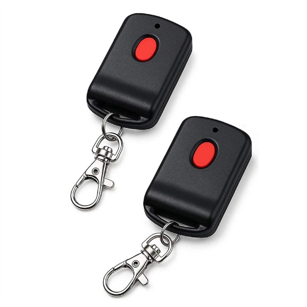 Xnuiasqe 2Pack 300MHz 10 Dip Garage Gate Door Opener Remote Control for Linear MultiCode Multi Code Gate Opener Remote 308911 3060 3070 Keychain Remote Control