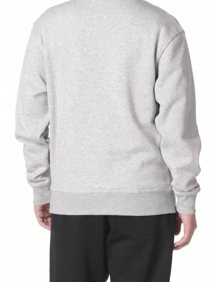 Champion Men's Fleece Crew Sweater, Oxford Grey, S : Amazon.ca