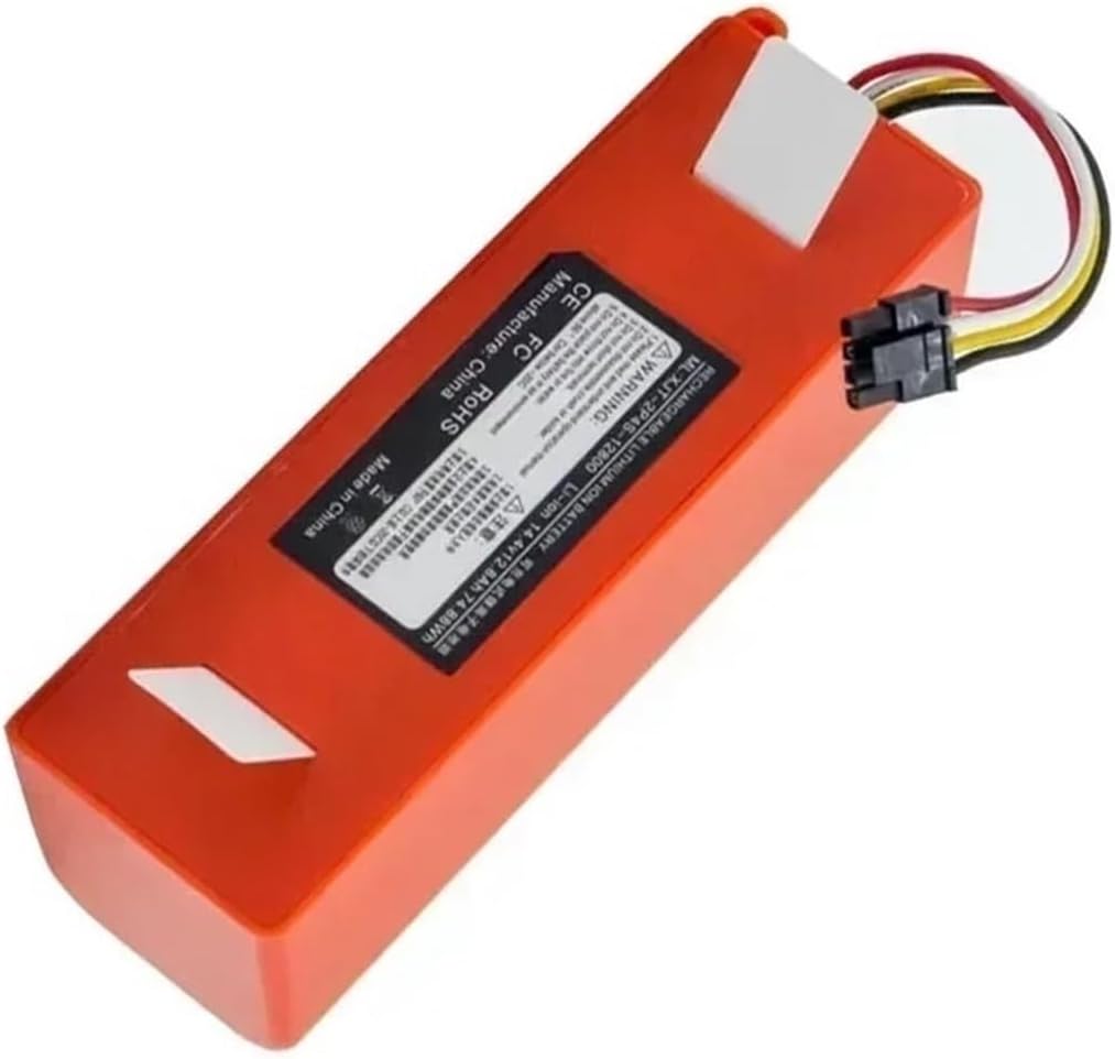 14.4V 12800mAh Lithium Ion Battery Parts Replacement. Compatible with Roborock S7 S7 Maxv Ultra / S7 Pro Ultra / S9 MaxV Slim Vacuum Cleaner