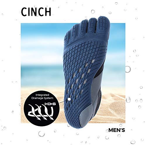 Body Glove Men's 3T Barefoot Cinch Water Shoe, Black/Indigo, 12 #TOP3