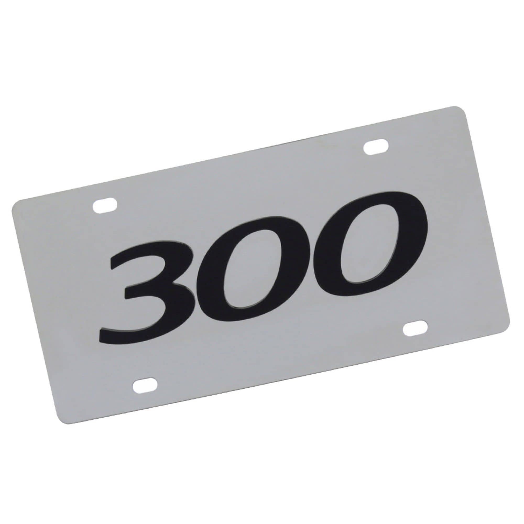 Eurosport Daytona Logo License Plate for Chrysler 300 (Chrome)