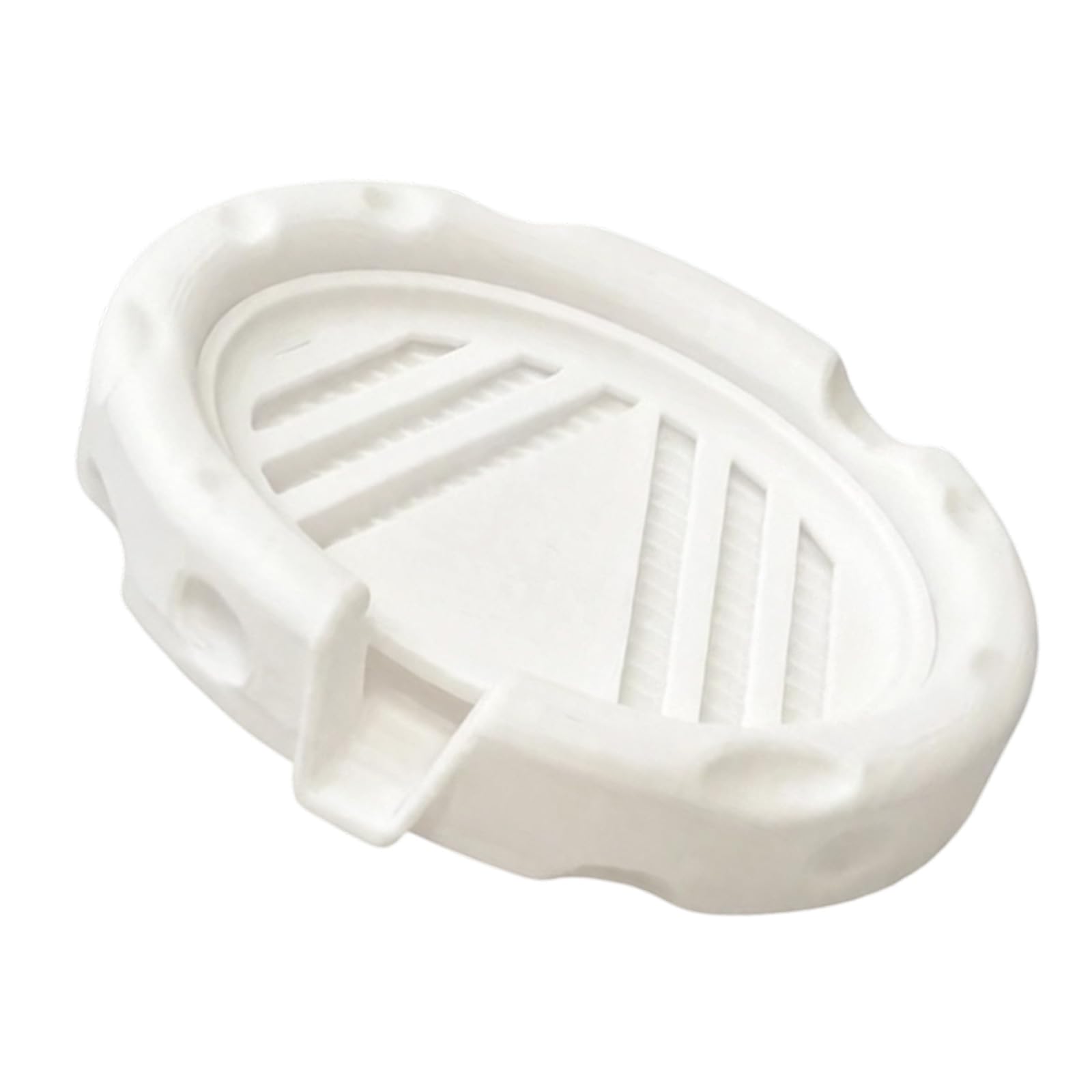 Mekalero Lovely Cheese Shape Soap Tray with Drainage Hole Modern Soap Tray for Bathroom Countertop Storage Organization Accessory Cheese Shape