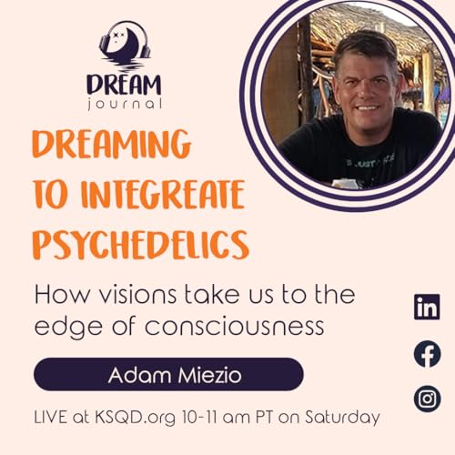 『Dreaming Helps Integrate Psychedelic Experience with Adam Miezio』のカバーアート