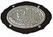 Challah Board Oval Wood and Silver Plated