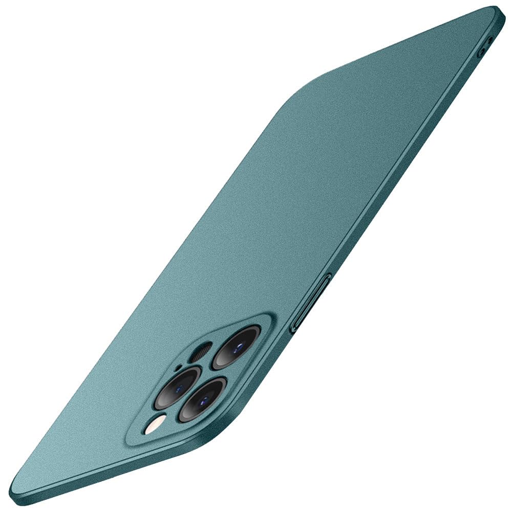 Casechics Compatible with iPhone Case,Luxury Matte Hard PC Slim Fit Ultra Thin Lightweight Camera Lens Protection Soft Shockproof Cover Phone Case (