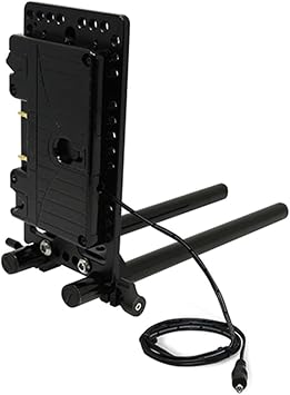 Core SWX 15mm Rail Mount Cheese Plate with 3-Stud Battery Plate and 18" LEMO Power Cable for Canon C200/C300 Mark II