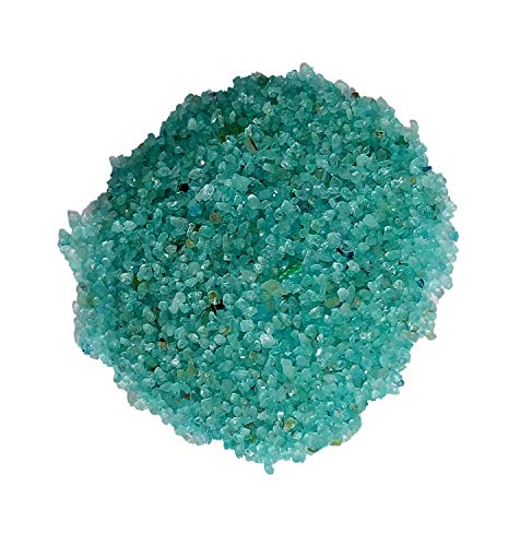 Image of Maalavya Sugar Size Crystal Sand for Home and Garden Decor, Aquarium Substrate (Sky Blue, 2.5 Kg)