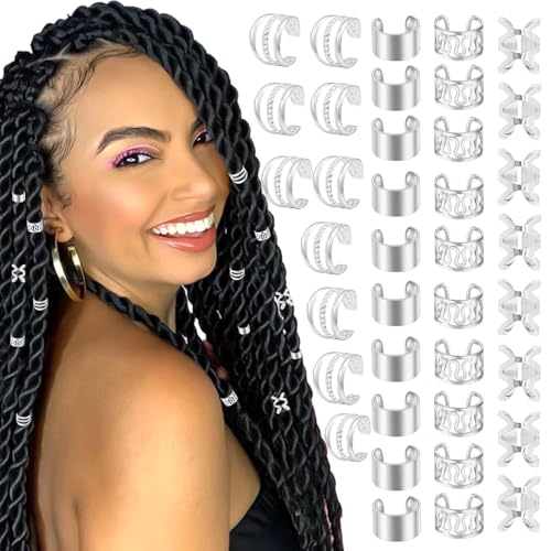 Accesorios para cabello trenzado en pack de 40 piezas miniatura 5
