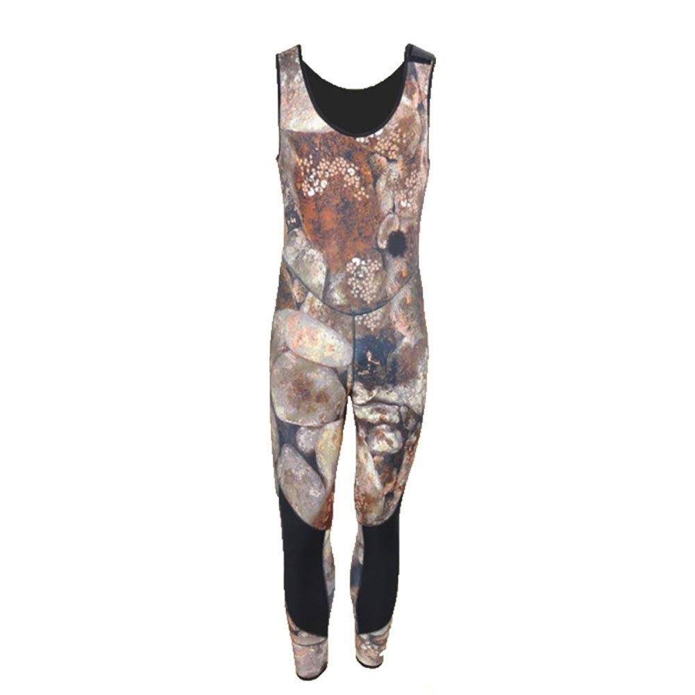 Uomini Muta 5Mm / 7MM Di 2 Pezzi in Neoprene Apnea Mute Con Il Cappuccio Pesca Subacquea E Caccia Subacquea Diving Suit Uomo Camouflage