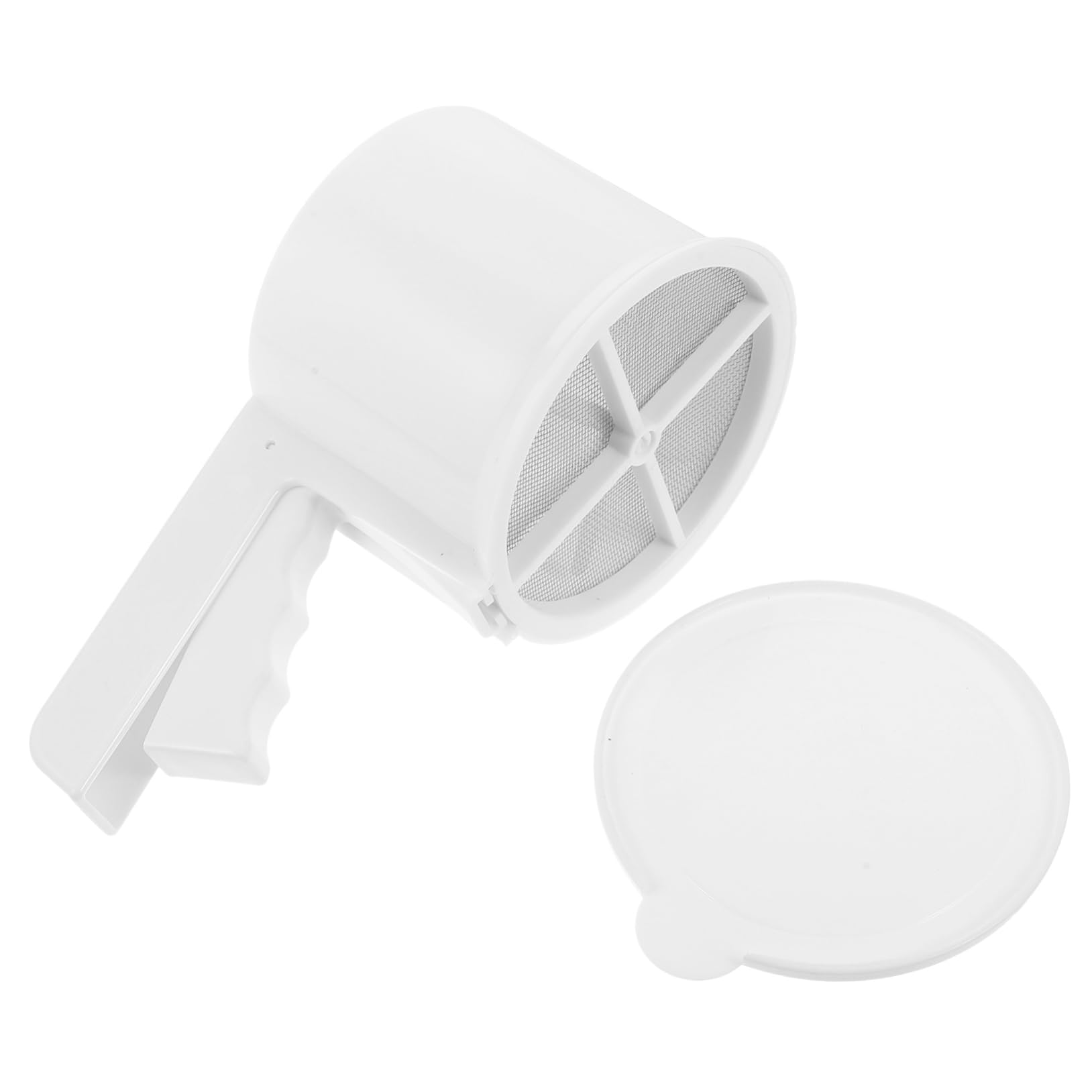 VOSAREA Flour Sifter Tool Reusable Fine Mesh Kitchen Strainer for Baking Quick Sifting of Flour Sugar and Powder Compact and Easy to Clean Baking Essential