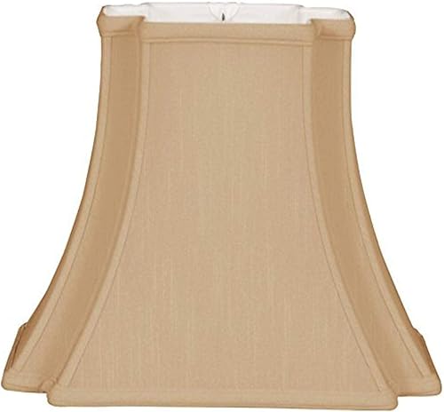 Miniatura 17 de Royal Designs - Pantalla rectangular de diseño de esquina invertida, color beige, (6 x 4) x (10 x 7) x 8.5 pulgadas Beige,Dorado antiguo,Negro