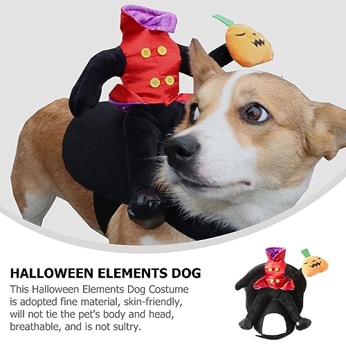 Disfraz Halloween para Perros Diseño Calabaza BESPORTBLE miniatura 3