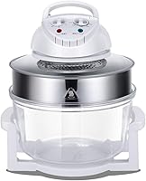 Vista 5 de LYNICESHOP Freidora de aire, cocina eléctrica multifunción infrarroja Turbo freidora de aire horno de convección asador turbo horno de convección