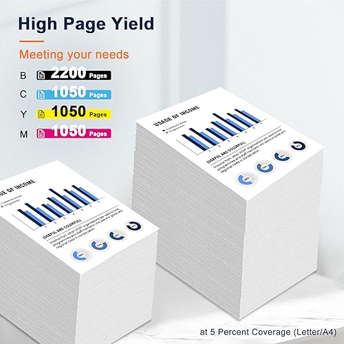 ColorKing 27XL Multipack Compatible for Epson 27 27XL Ink Cartridges for Epson Workforce WF-3620 WF-7110 WF-7720 WF-3640 WF-7210 WF-7710 WF-7715 WF-7610 WF-7620 （12-Pack） - Image 2