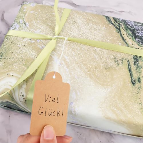 200 Stk. Wolken-Design Lederpapierpreisetiketten, hochwertiges Papier mit festem Seil, 7 x 4cm Zoll, für Warenregale