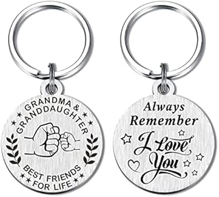 FALOGI Grandma Gifts, Grandma Keychain, Grandmother Birthday, I Love You Grandma