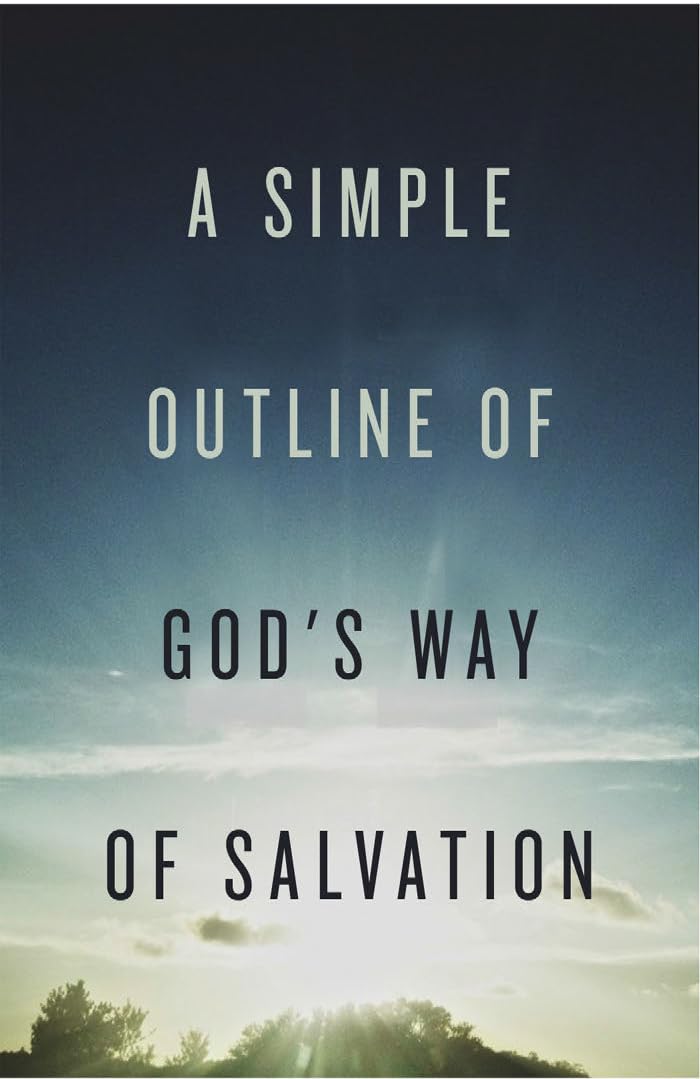 A Simple Outline of God`s Way of Salvation (Pack of 25) by Spck PAPERBACK
