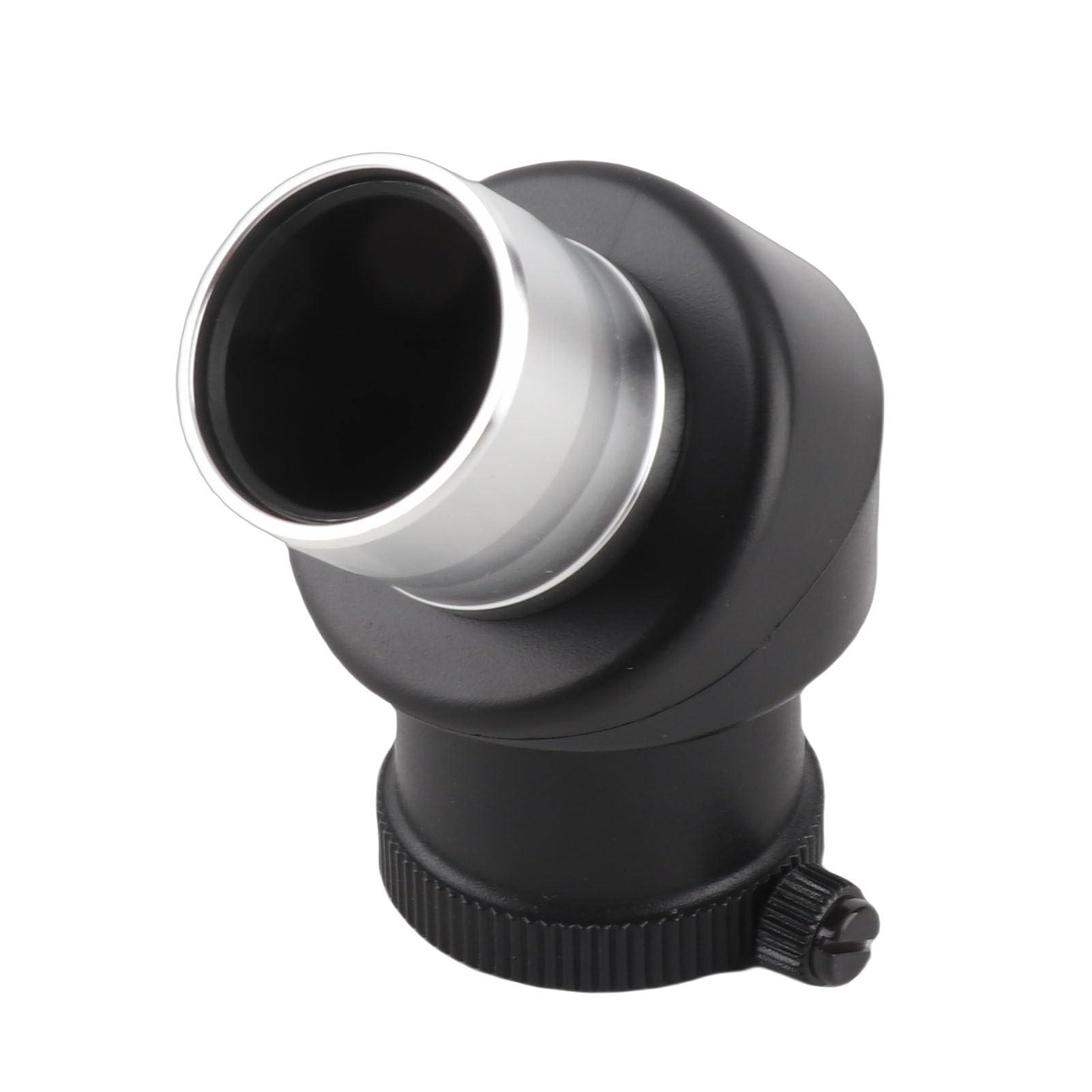 1.25inch 45 Degree Erecting Prism Optical Prism, Diagonal Adapter ZenithDiagonal Prism with Covers, 1.25in 45 Degree Prism for Astronomical Telescope