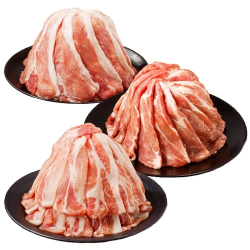 [2週間以内発送]≪真空パック≫宮崎県産豚しゃぶ3種盛り2.2kgセット スライス(豚ロース/豚肩ロース・豚モモ)国産 肉 小分け 薄切り 真空パック おかず 詰め合わせ 豚しゃぶ