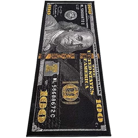 Tapis HUAHOO noir dollar Cover