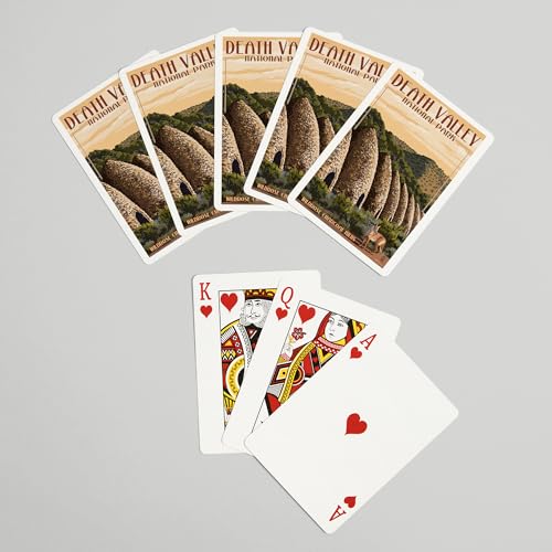 Naipes Poker Charcoal Kilns Death Valley 52 cartas miniatura 7