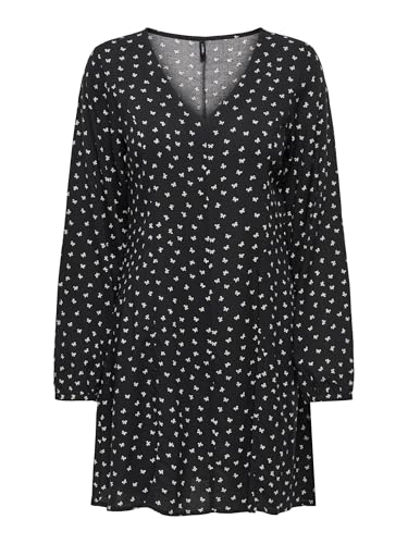 Robe ONLY Onlnova Life Vis Lucca noire taille XS pour femme