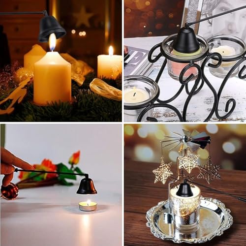 Miniatura 7 de Lyivisk Apagavelas Con Mango Largo, Accesorio Elegante Para El Hogar, Herramienta Para Apagar Mechas De Velas, Apto Para Salón, Dormitorio Y Como Idea De Regalo