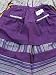 Disfrazjaiak Conjunto Casera Flores y Rayas Morado - 00