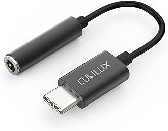 Cubilux USB C Headphone Adapter Compatible with Samsung Galaxy S25/S24/S23/S22/S21 Ultra, S24/S23/S21/S20 FE, Z Fold Z 6/5/4/3, Flip 6/5/4/3, Tab S10/S9/S8/S7, Type C 3.5mm Headphone Audio Dongle