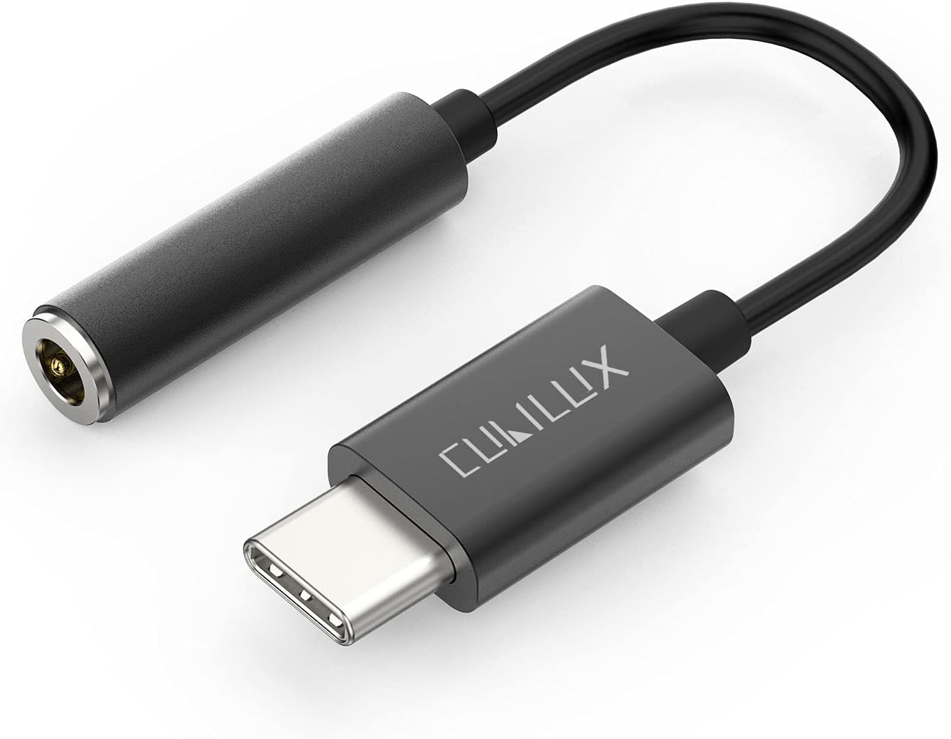 Cubilux USB C Headphone Adapter Compatible with Samsung Galaxy S25/S24/S23/S22/S21 Ultra, S24/S23/S21/S20 FE, Z Fold Z 6/5/4/3, Flip 6/5/4/3, Tab S10/S9/S8/S7, Type C 3.5mm Headphone Audio Dongle