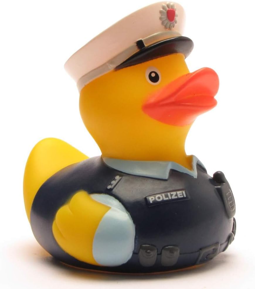 DUCKSHOPPolice Bath Duck, Police Officers Squeaky Ducks, Police Squeaky Duck, Bath Toy for Children