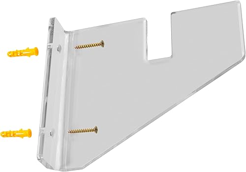 Miniatura 6 de Soporte de pared para monopatín, soporte acrílico transparente para exhibición y almacenamiento de tablas largas/de patinaje/centavo/crucero. 1