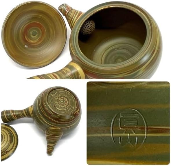 供箱等付属品付 南部照光堂(照亦製作所)造 和銑(砂鉄)造0.3型 鉄急須