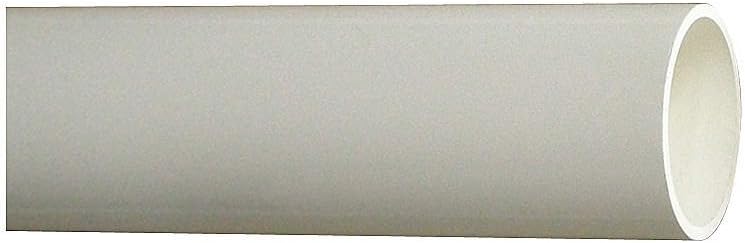Pipe, Schedule 40, 8 In, 10 ft. Length, PVC