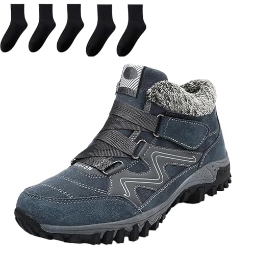Winter Warm Shoes Orthopedic Boots Winter Waterproof Work Boots with Anti-Slip Sole